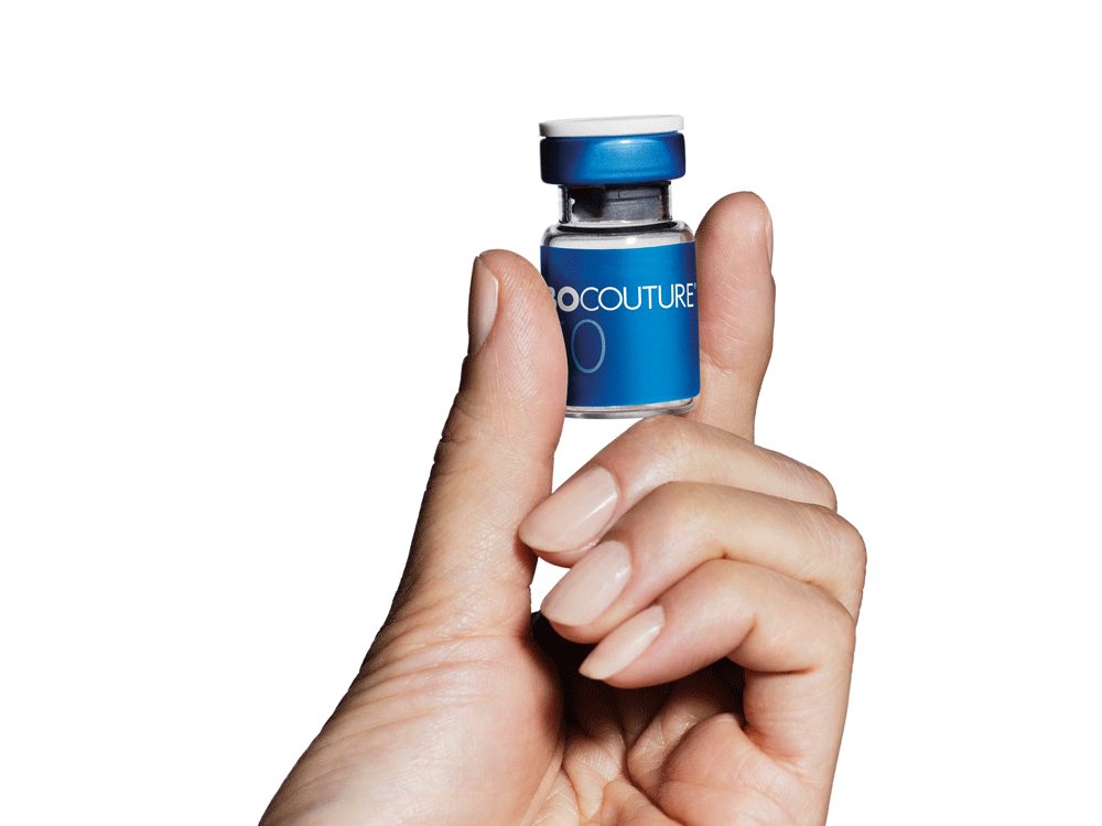 Flacon Bocouture in een hand